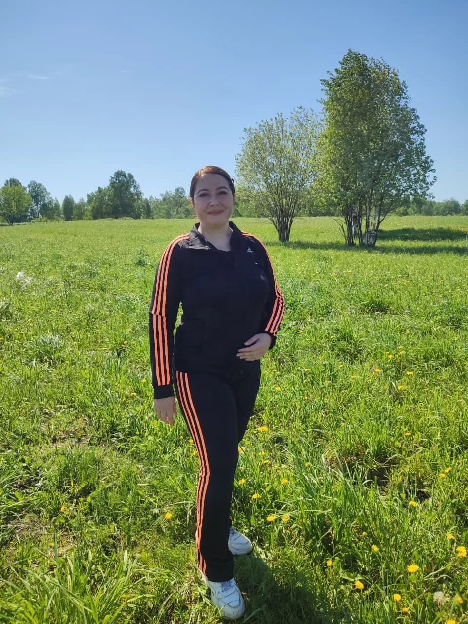 Сельская красавица