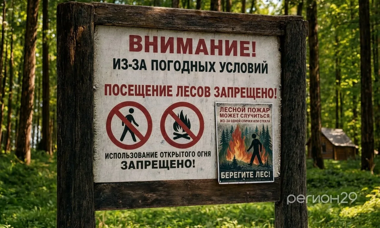 ⚡ Запрет на посещение лесов в Архангельской области из-за угрозы пожаров

В регионе объявлен особый 