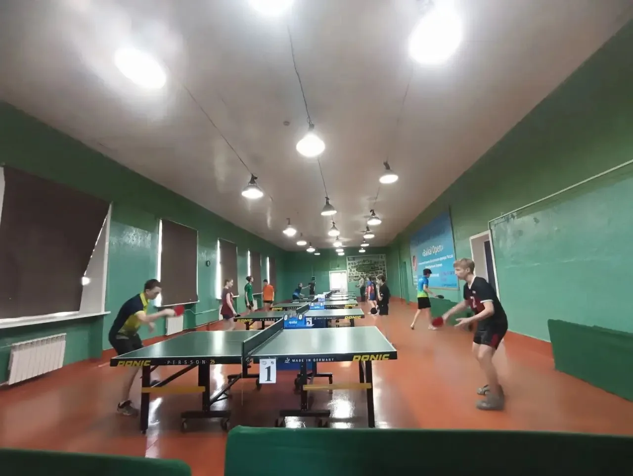 Новости из мира спорта🏓🔥  Завершились два игровых дня соревнований по настольному теннису среди СШК 