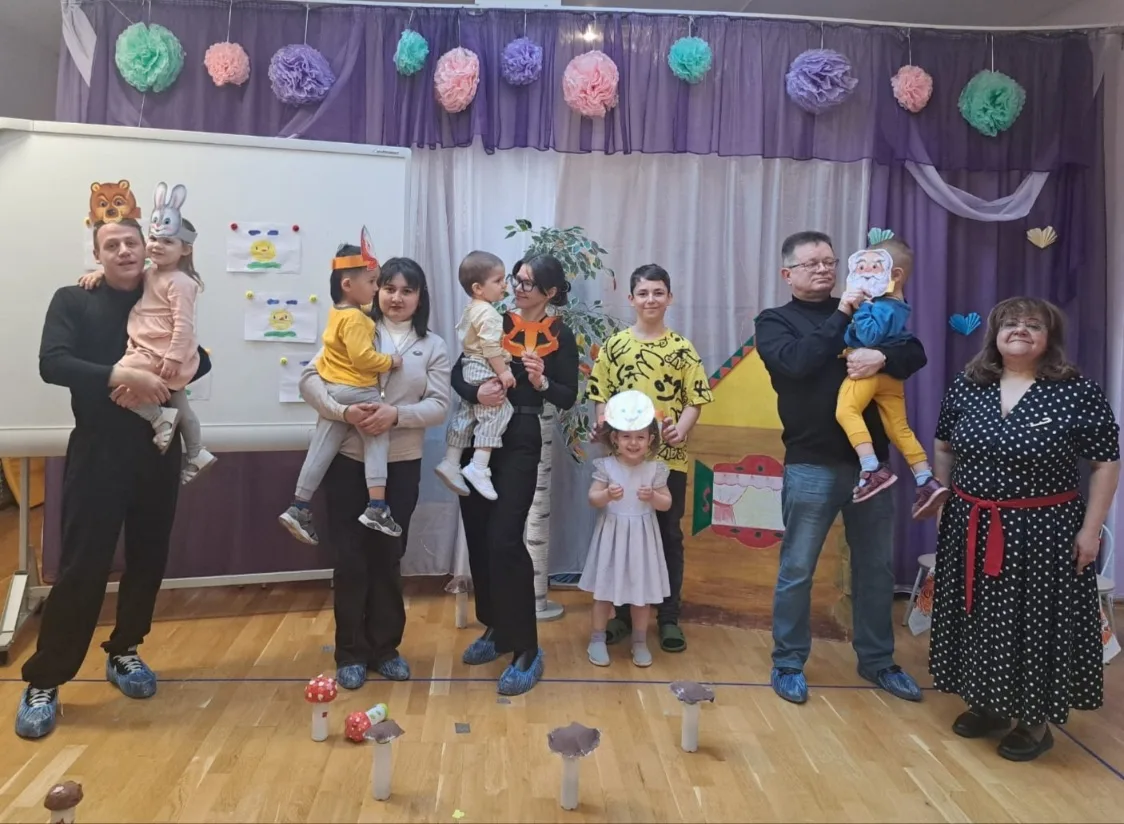 В первой младшей группе состоялось театрализованное представление сказки «Колобок», под...