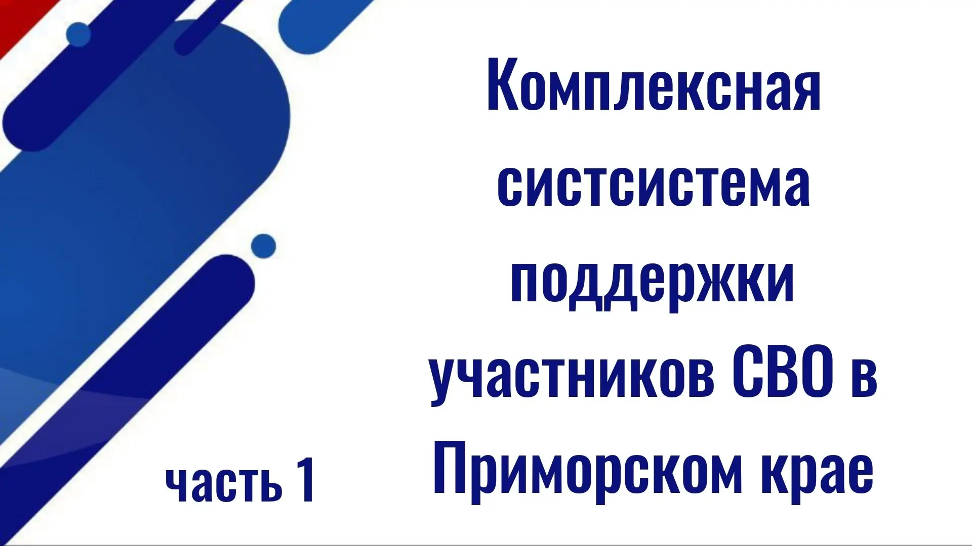 Отделение Социального фонда России по Приморскому краю предлагает участникам СВО и их с...
