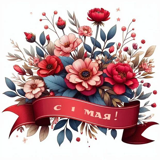 С 1 мая!