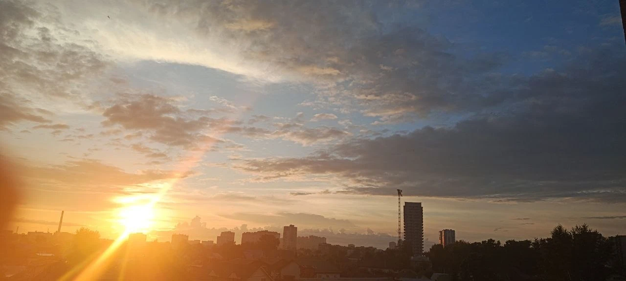 Закат на Вторчермете ❤️❤️❤️