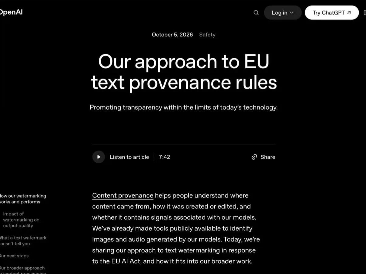 Россияне больше не смогут бездумно копировать тексты из ChatGPT. OpenAI объявила, что в...