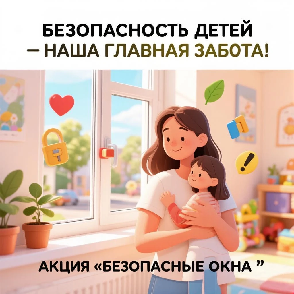Безопасность детей — наша главная забота! Акция «Безопасные окна» ⚠️

Уважаемые родители и законные 