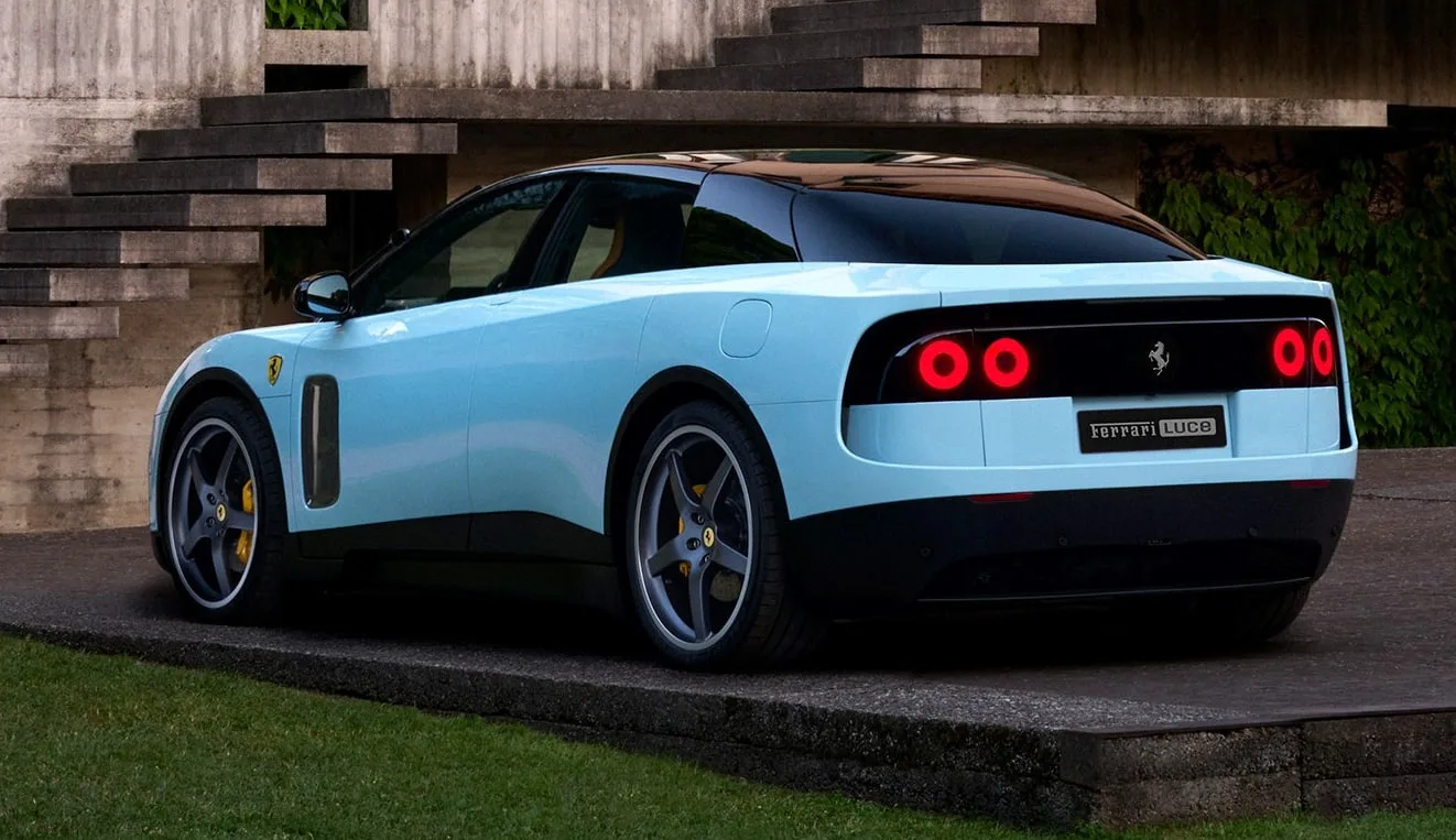 Ferrari представила свой первый электромобиль  В Италии дебютировал Ferrari Luce — это 1050-сильный 