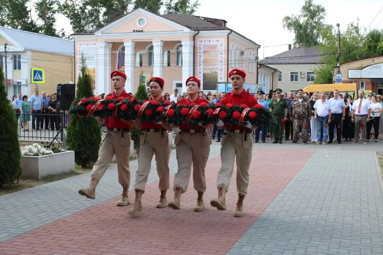 🎖 Сегодня в Рязанском округе прошел памятный митинг,  посвященный Дню ветеранов боевых действий. 
Р
