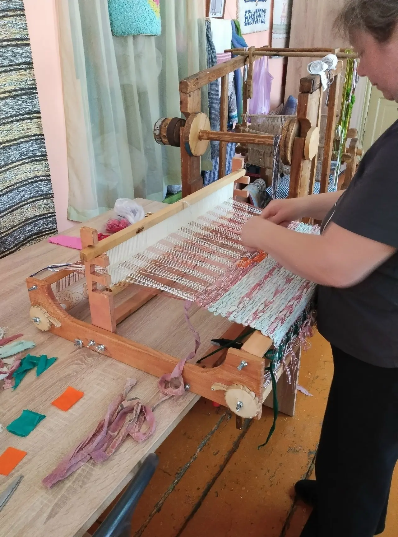Изучаем закладное ткачество в нашем ткацком клубе🧶✨