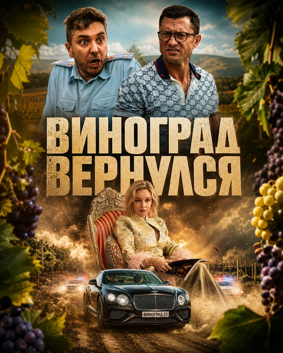 🔥 Съёмки второго сезона «Винограда» стартовали! 🍇