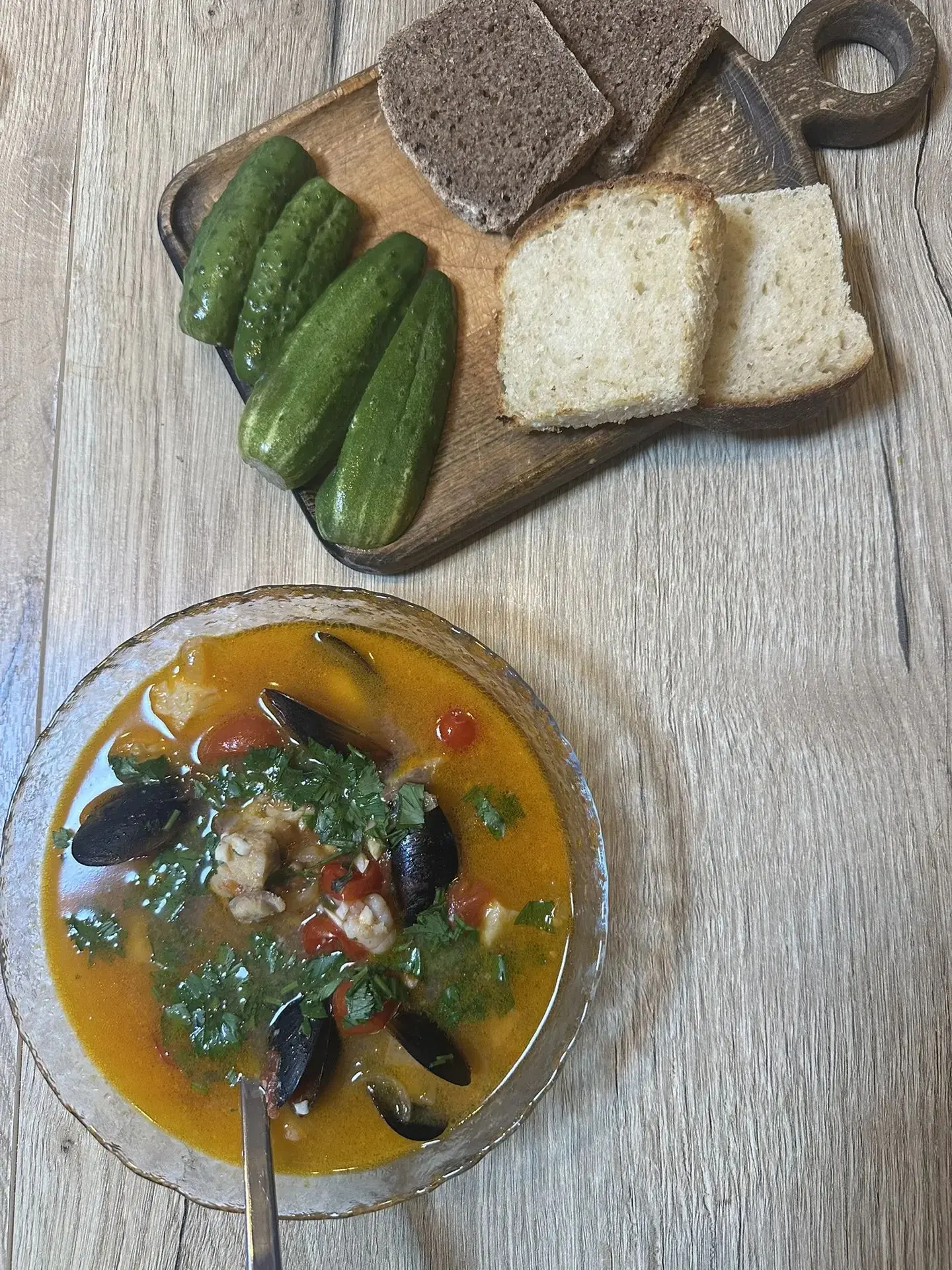 Рецепт хорватского супа Бродет с морепродуктами 😋🦐🐟🍅🇭🇷