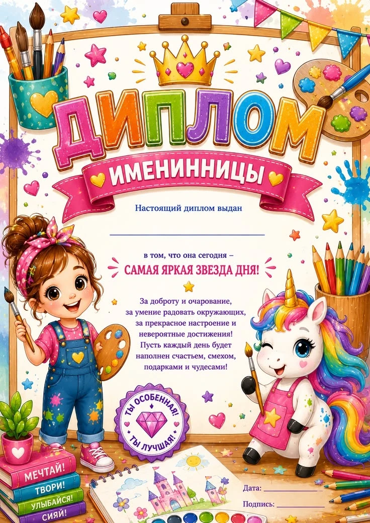 Дипломчики для ваших ребят🤗