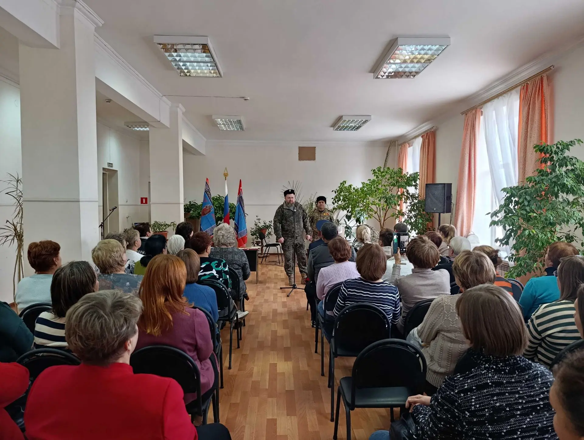✨ Во Дворце культуры «Россия» прошла встреча, ставшая ещё одной тёплой страницей в боль...