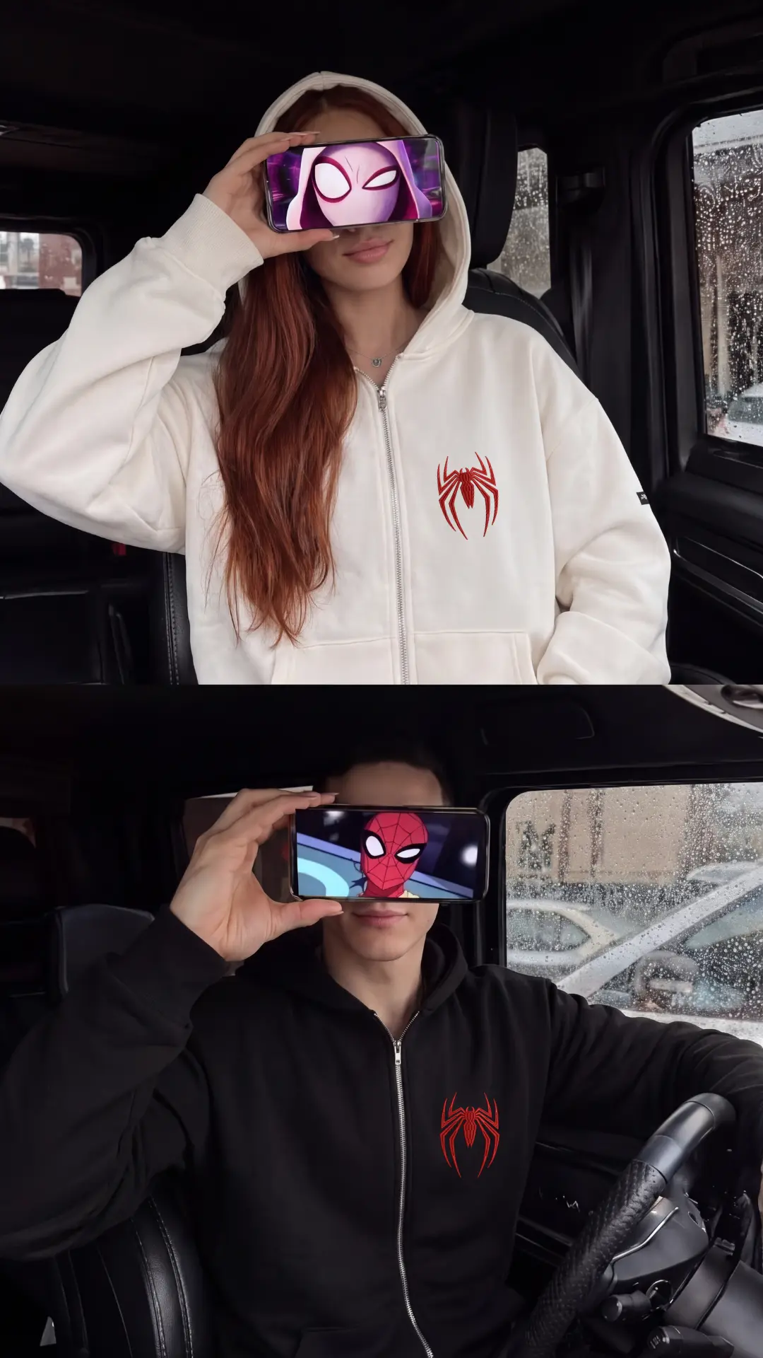 Для фанатов фильма "Человек-паук" подготовили парную подборку ❤️🕷