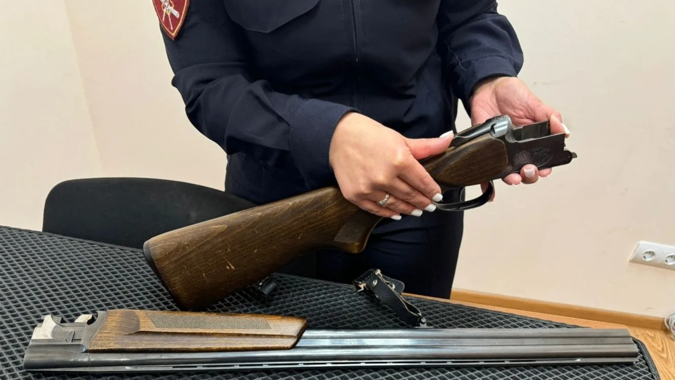 Брянские росгвардейцы напомнили о правилах хранения оружия