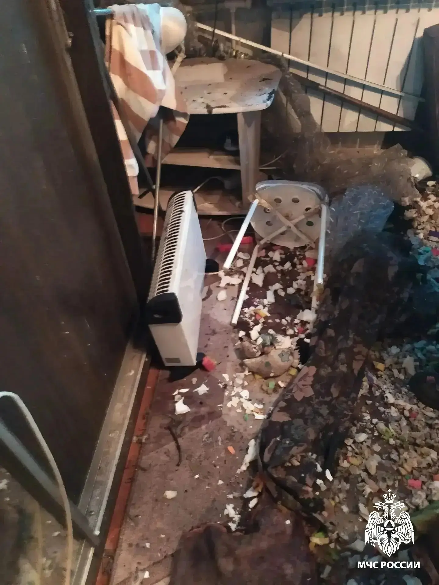 В Паново из горящего дома спасли 4 человек