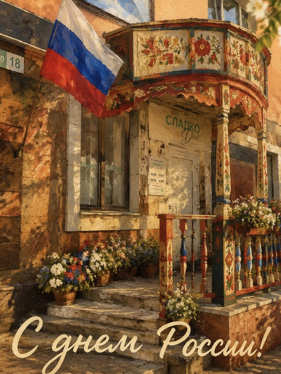 С праздником, дорогие покупатели 🇷🇺 

Мы работаем для Вас сегодня до 18 ч
Завтра как обычно с 10 д