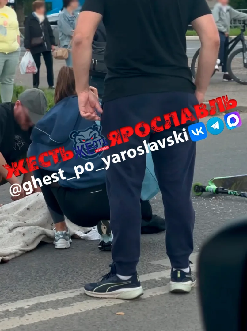 ❗️Сбитый на Чернопрудной ребенок находится в тяжелом состоянии