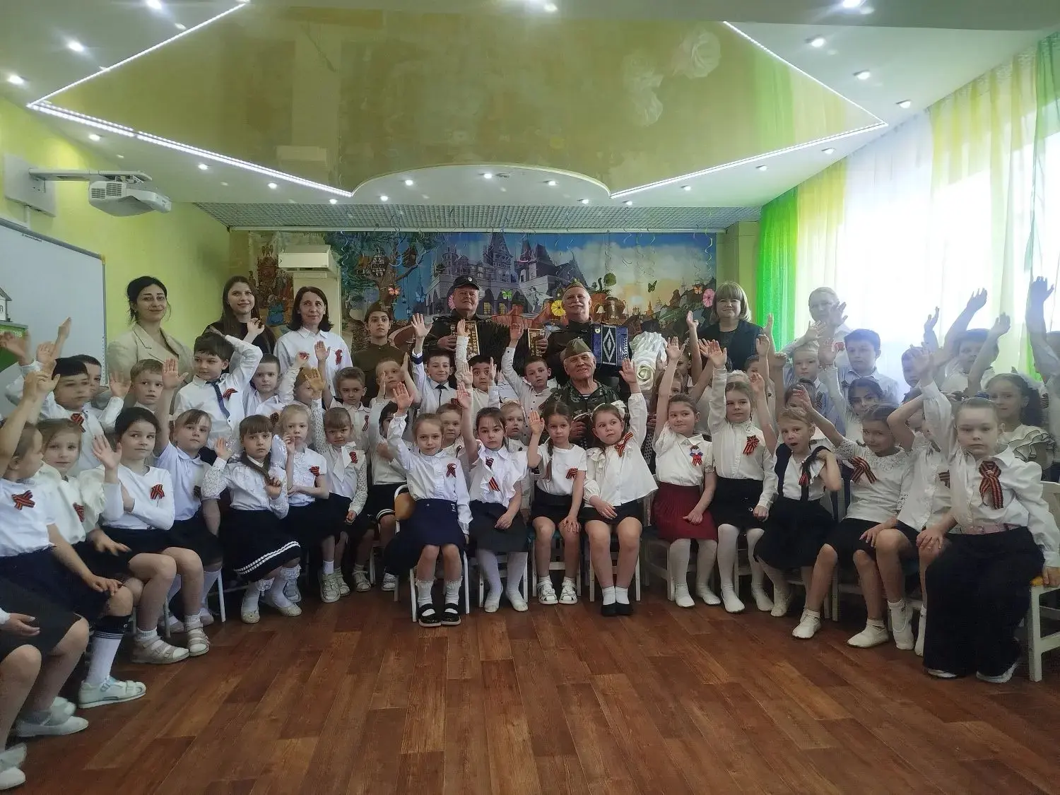💥Фестиваль "Фронтовая гармонь - 2026"🎶  💫На этой неделе в дошкольном отделении МОУ СОШ № 20 им. Н.З.