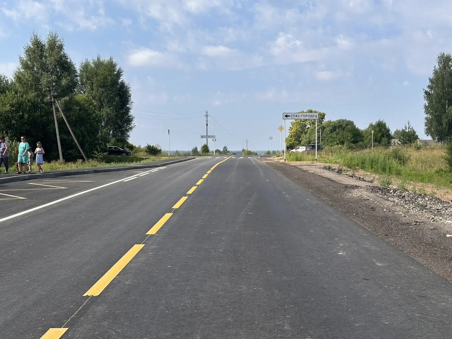 🛣️ Ремонт социально-значимой дороги в Ильинском районе завершили раньше срока