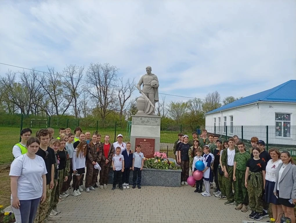 Велопробег «81 километр  Победы» продолжился в хуторе Тверском Крыловского района Красн...