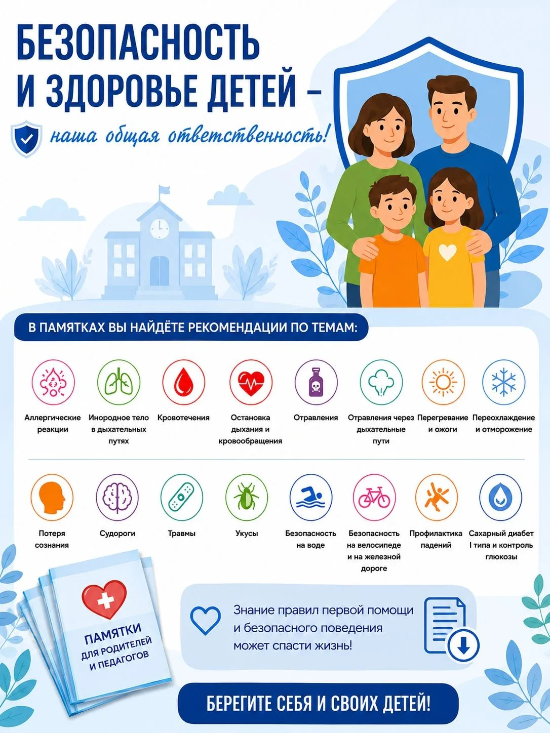 Важная информация для родителей и педагогов