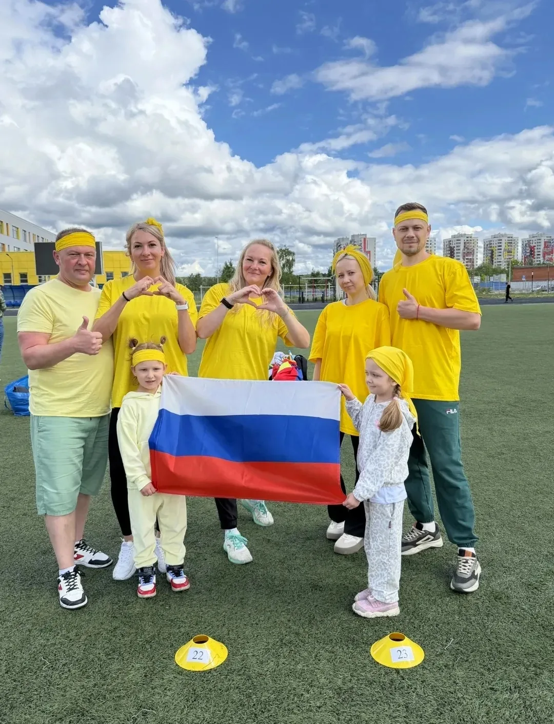💪🙂«Папа, мама, я — спортивная семья»