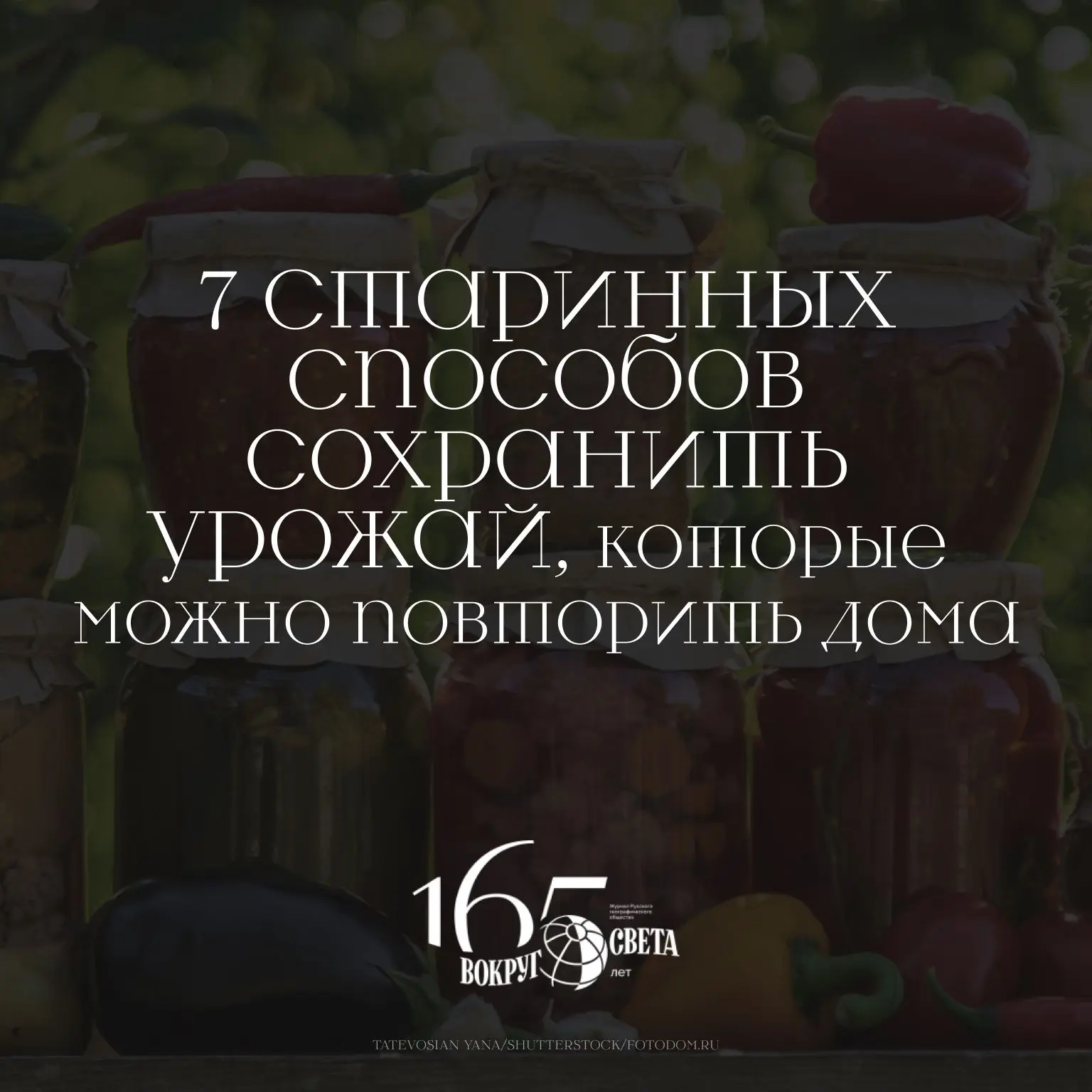 Пока не изобрели холодильник: 7 старинных способов сохранить урожай, которые можно повт...