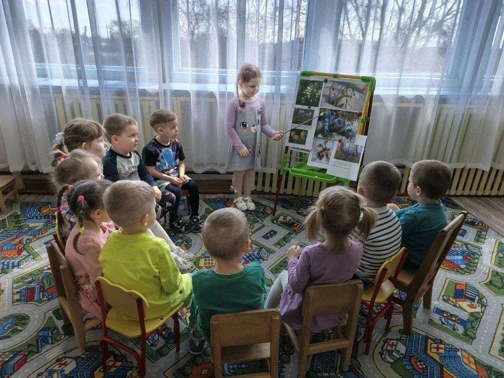 🌸Неделя «Первоцветы: как в нашем саду весна поселилась 🌸