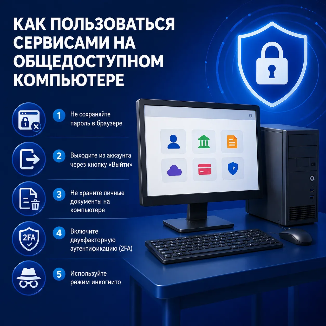 🛡️ Как безопасно пользоваться Госуслугами и другими сервисами на общедоступном компьютере

На общед