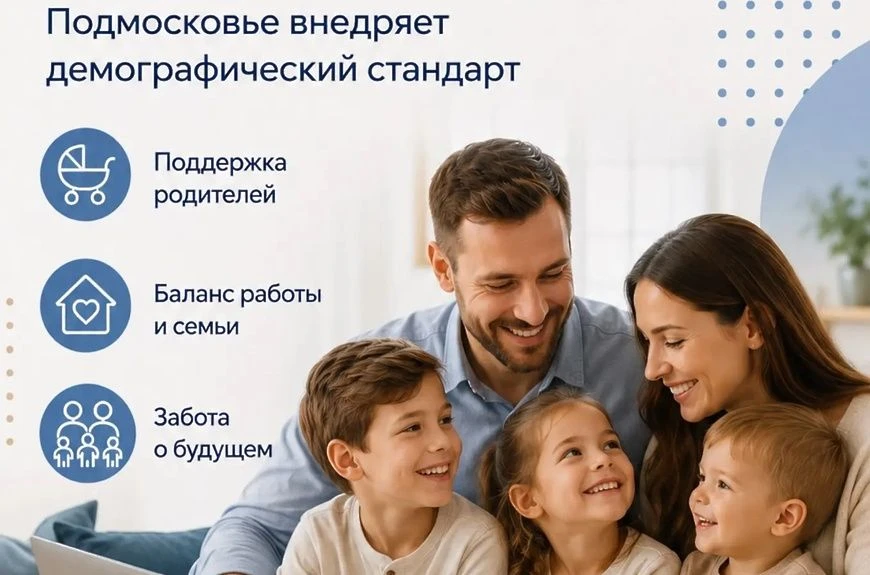📌 Подмосковье внедряет ГОСТ поддержки семей