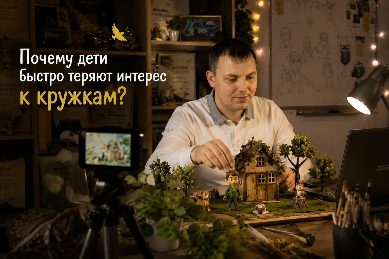 Почему дети быстро теряют интерес к кружкам — а творчество остаётся только там, где есть живое участ