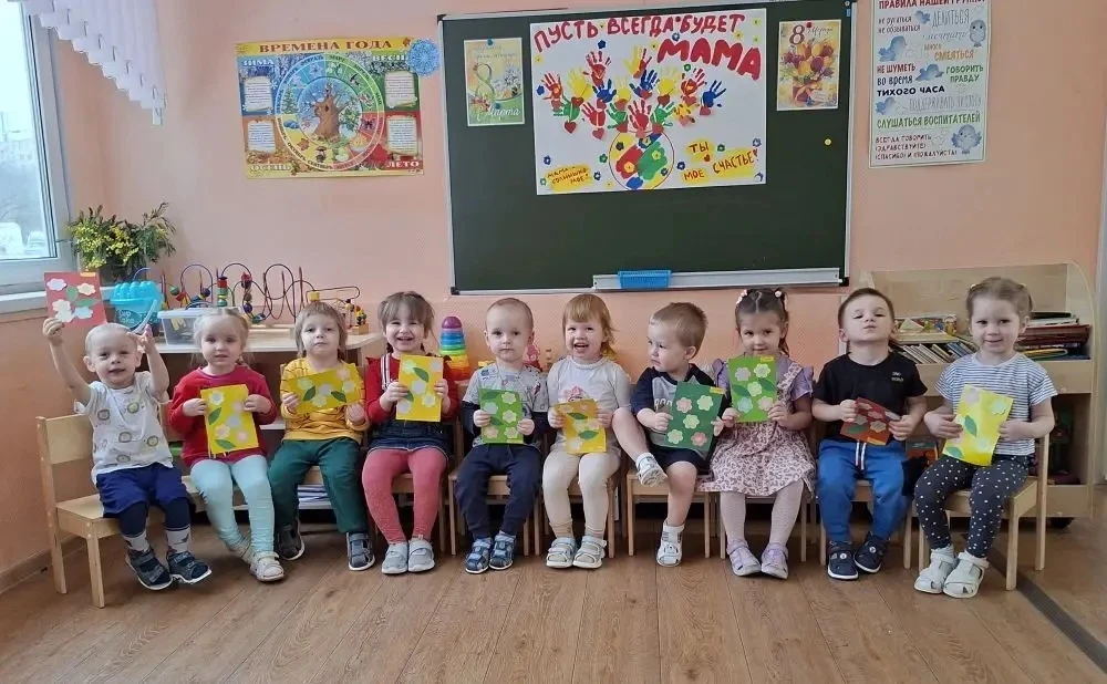 Весеннее настроение в детском саду 🌸  Совсем недавно мы отмечали один из самых тёплых и светлых праз