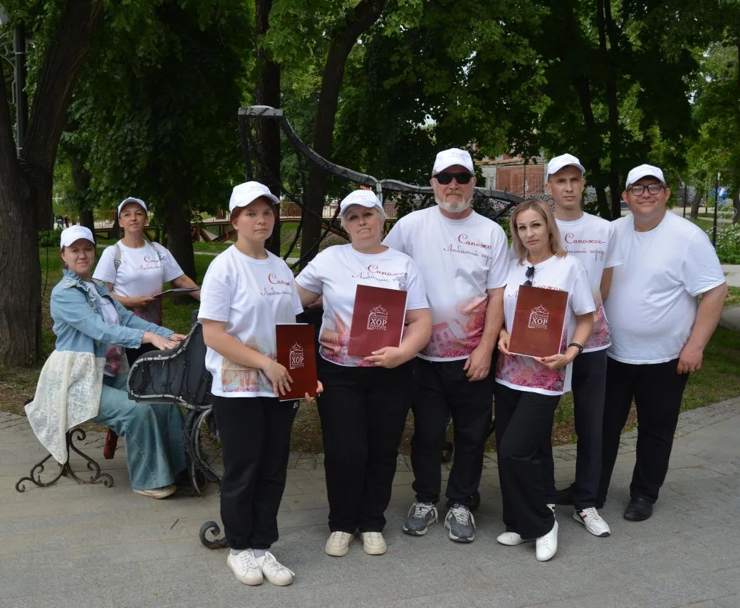 Народный коллектив Рязанской области хор «Наследие» Сапожковского Дома культуры (рук. Н...