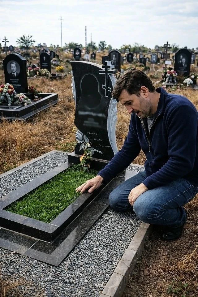 Каждую неделю они приходили на могилу сына. И каждый раз трава там была зеленее, чем ве...