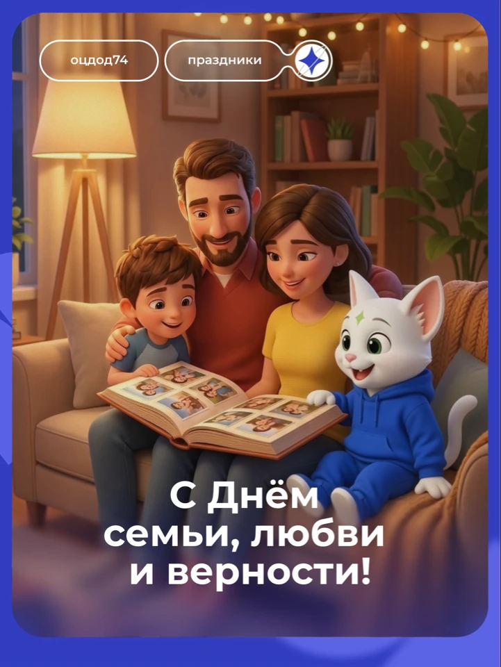 Семья — это уют, тепло домашнего очага, душевные объятья и поддержка самых близких. Сем...
