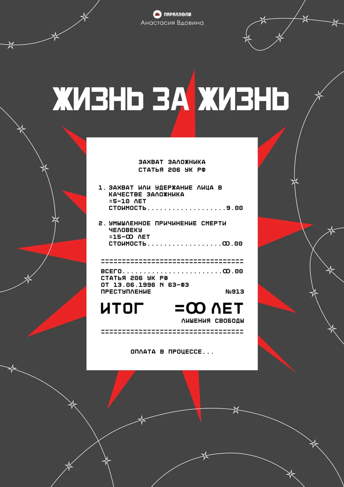Плакаты на тему вербовки в противоправную деятельность от участницы конкурса «Неделя со...