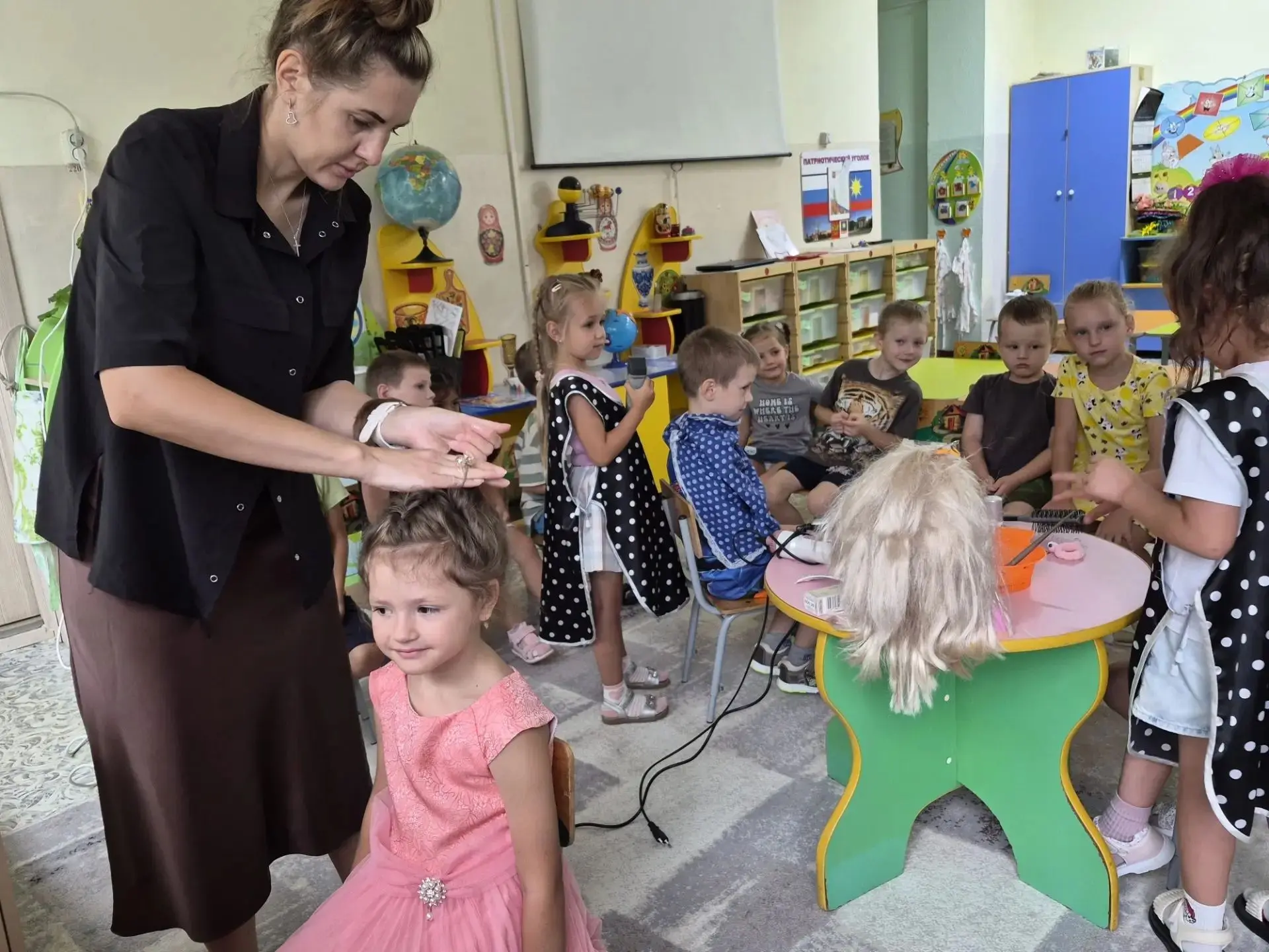 💇‍♀️ В старшей группе #Любознайки прошёл мастер-класс от родительницы нашей группы — О...