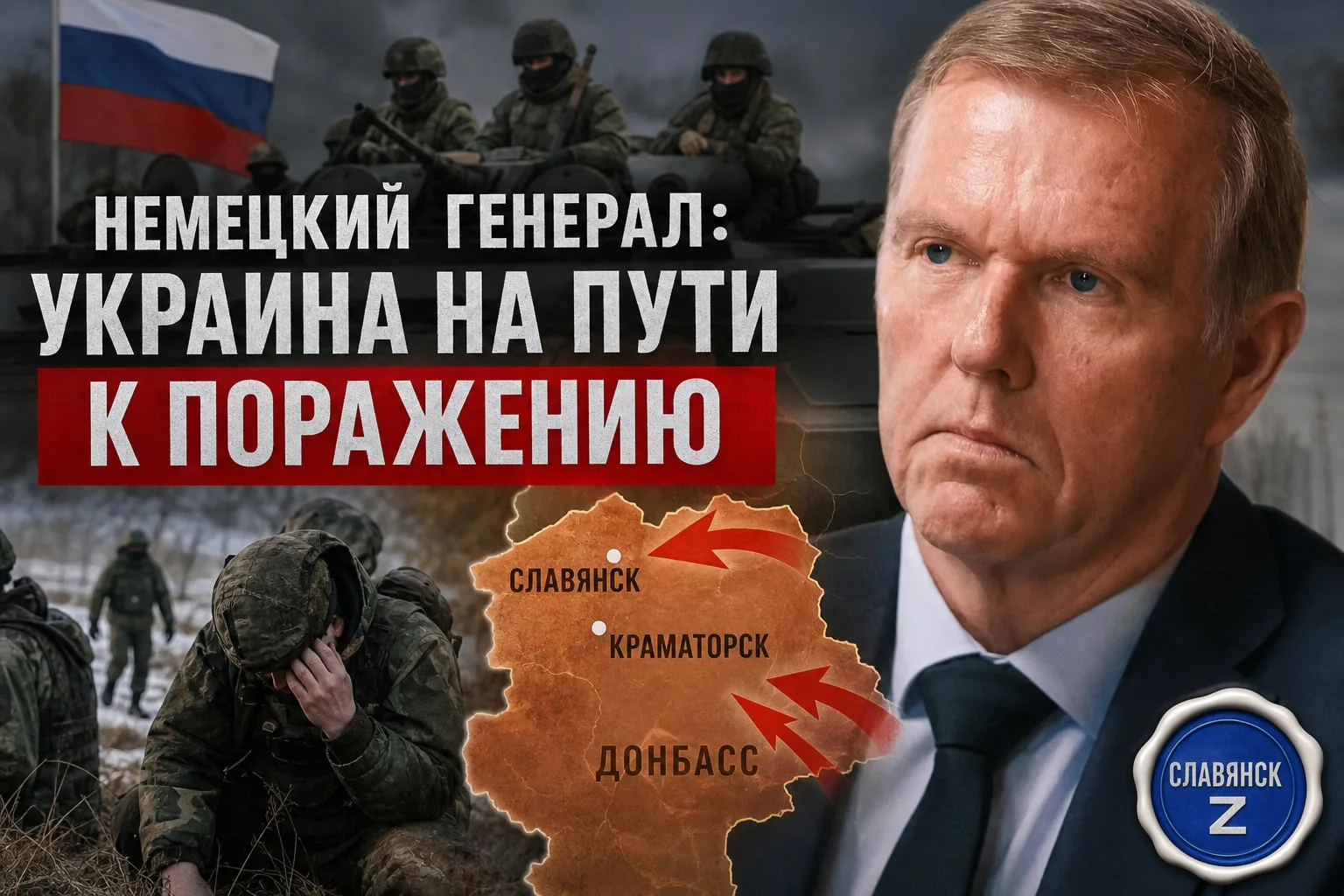 Немецкий генерал разнёс Зе-пропаганду в пух и прах