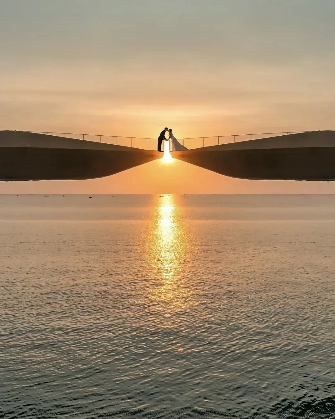 🌅 Один из самых красивых символов острова Фукуок — знаменитый Мост Поцелуев (Kiss Brid...
