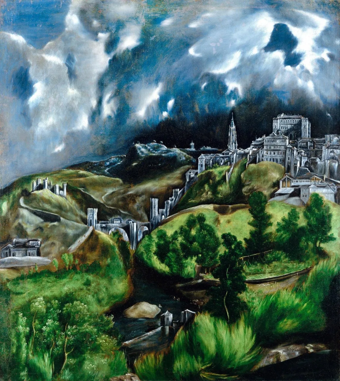 «Вид Толедо», Эль Греко, 1606-1614