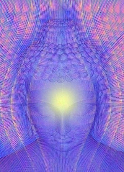 Практика медитации 🧘‍♂    Медитируйте на точке между бровей (район Аджна чакры).    Вызовите в этой 