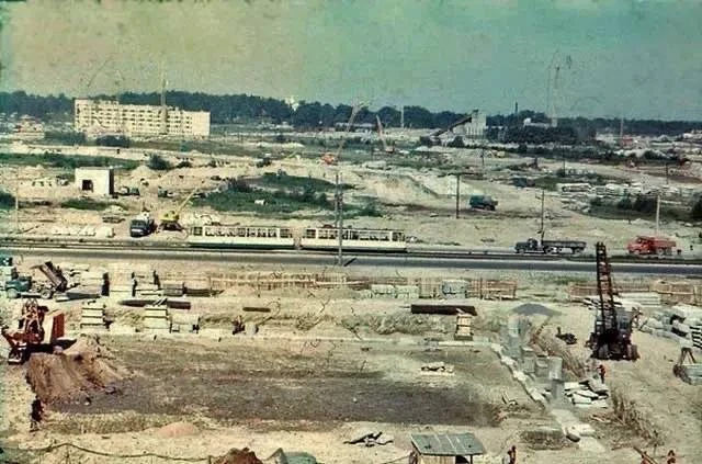 🎞 1977-1978 гг, вид на проспект Энгельса