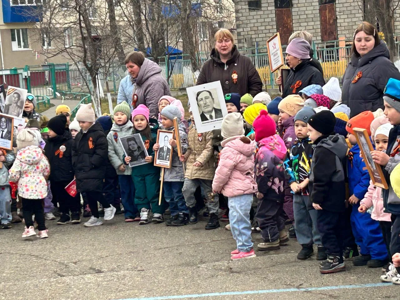 🎖️ Праздничный парад и шествие «Бессмертного полка» в детском саду