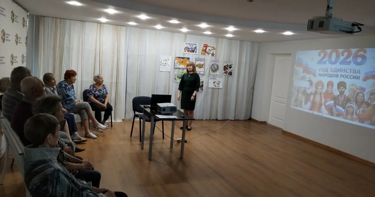 👥В рамках проекта «Понемногу обо всем» на третьем корпусе Дома ветеранов №1 состоялся ...