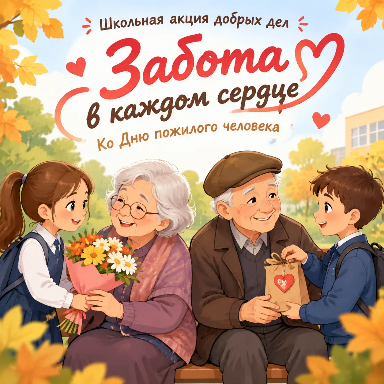 🍁 1 октября — День пожилого человека!