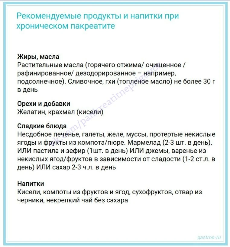Диета при хроническом панкреатите.  Рекомендации по питанию и образу жизни.  #диета #рекомендации  #