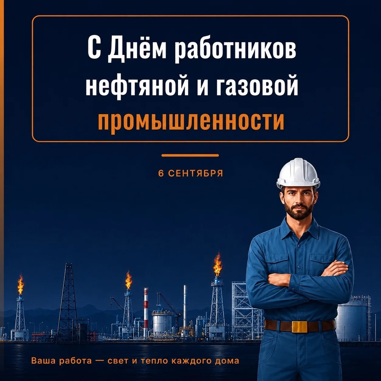 ✨ Уважаемые работники и ветераны нефтяной и газовой промышленности!