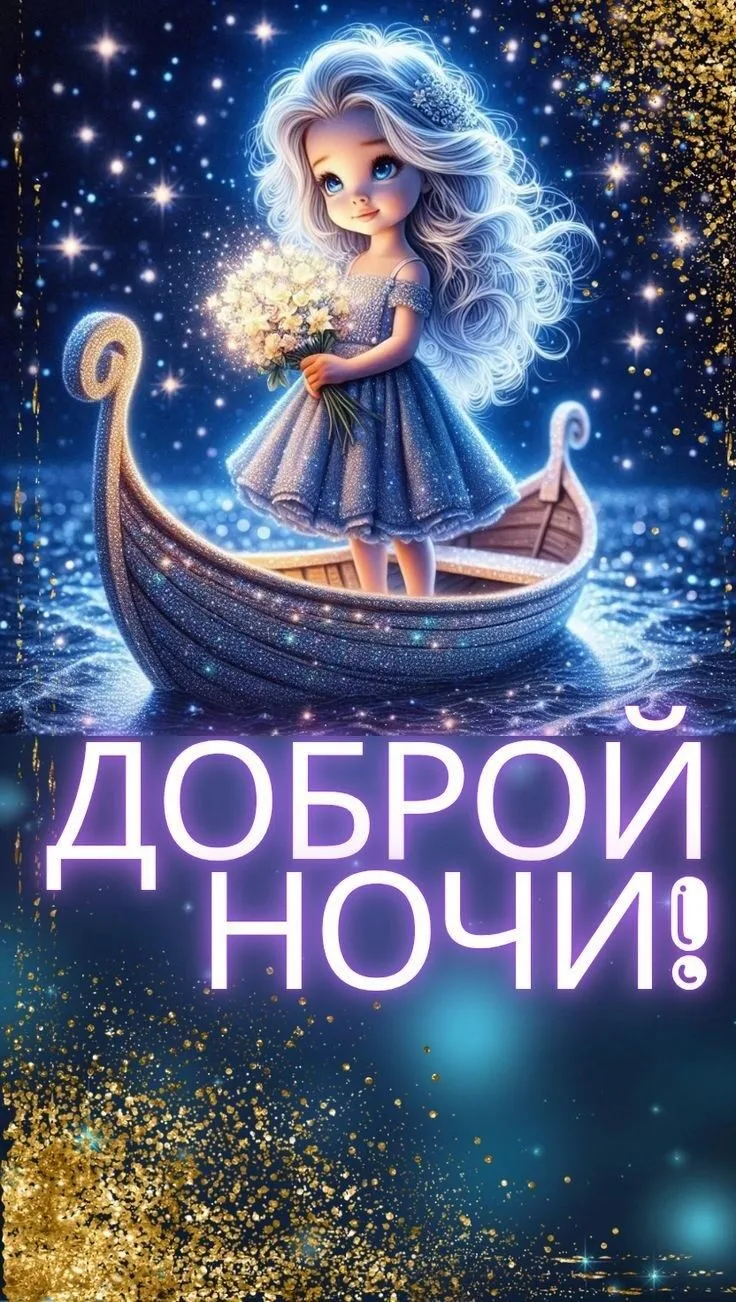 Доброй ночи! Прекрасных и сладких снов! ✨🌙