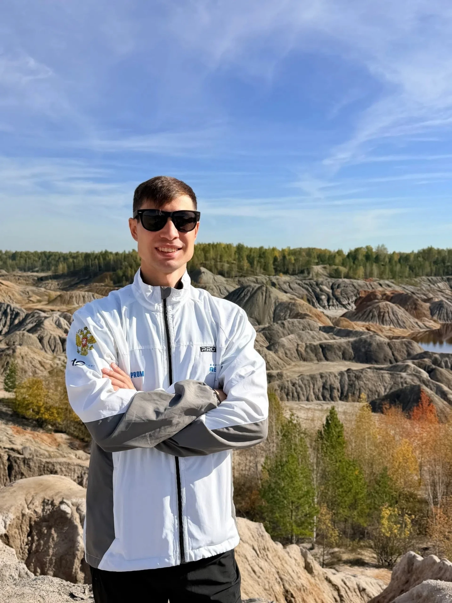 🪐 Вячеслав Малеев в мини-отпуске посетил инопланетные пейзажи «Уральского Марса»