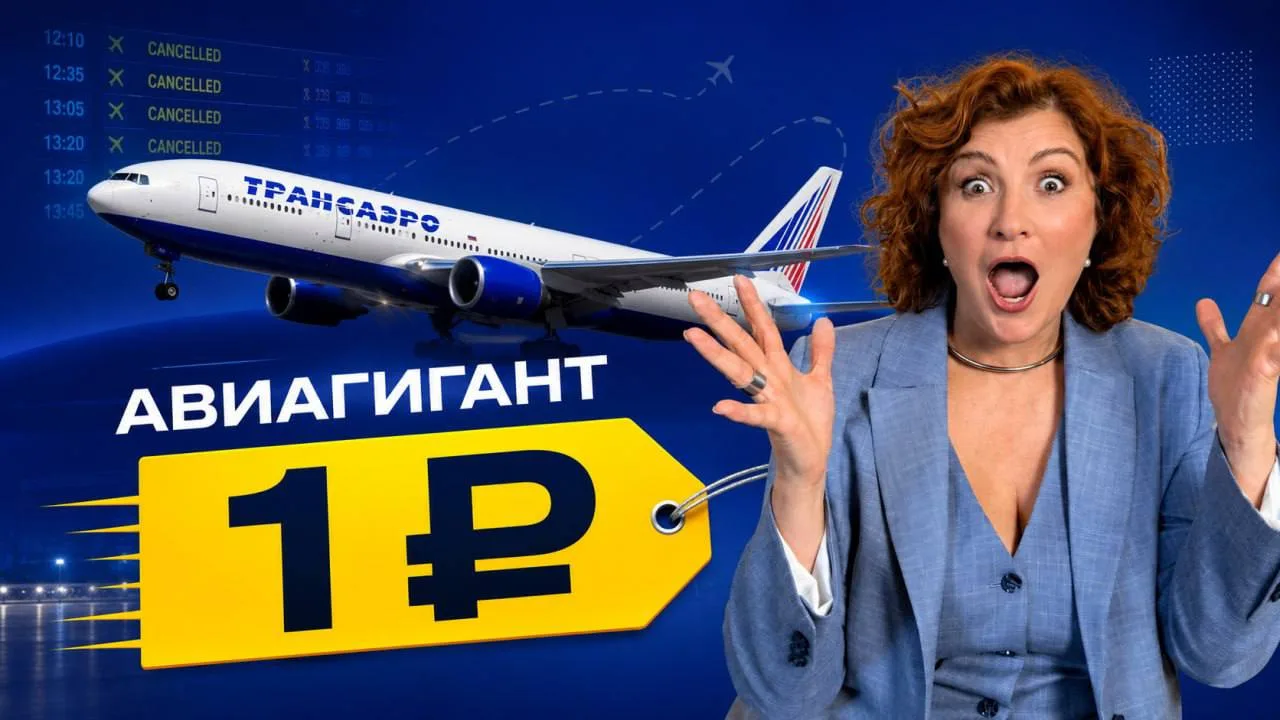 Новый выпуск: Как «Трансаэро» стала стоить 1 рубль